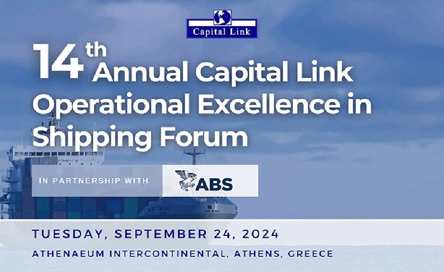 14th Annual Capital Link Operational Excellence in Shipping Forum
